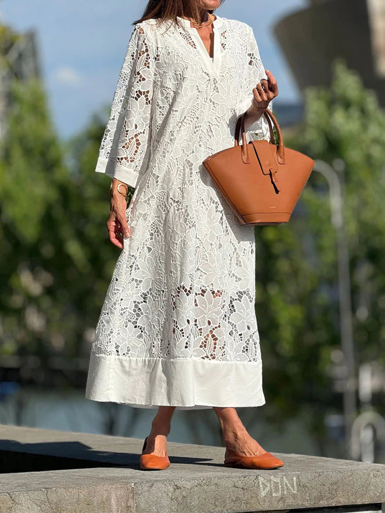Blonde Maxi dress