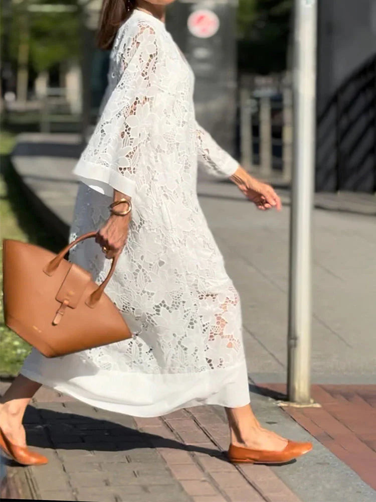 Blonde Maxi dress