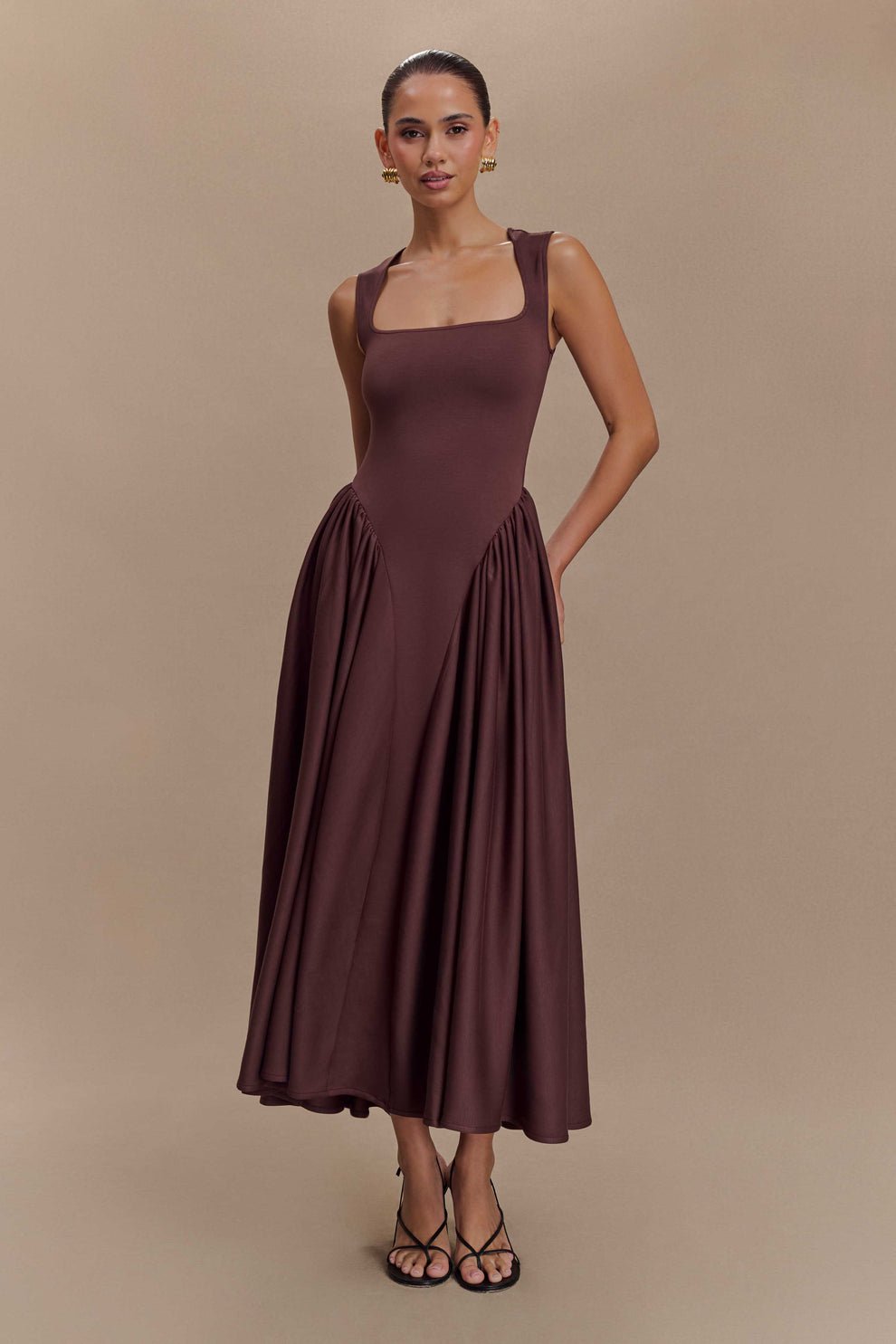 Coco drop waist maxi
