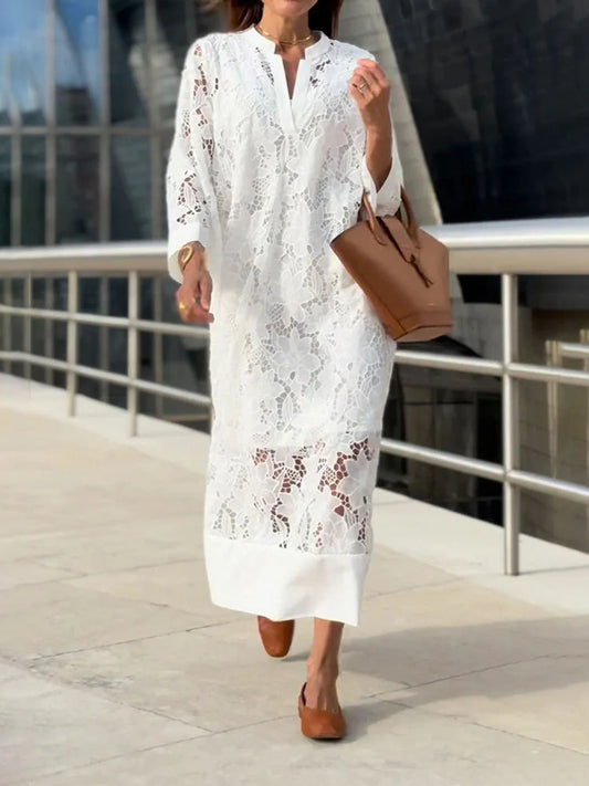 Blonde Maxi dress
