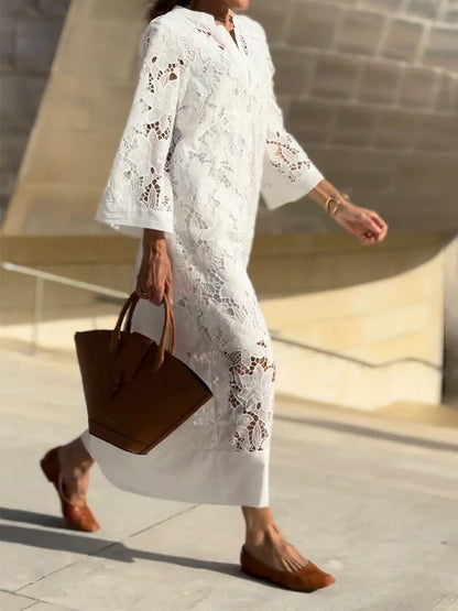 Blonde Maxi dress